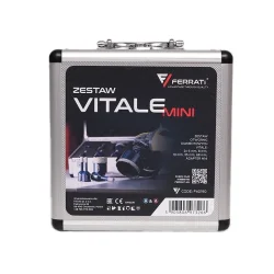 Zestaw VITALE MINI otwornice 6,6,8,10,35,68mm+adapter M14 w walizce FERRATi