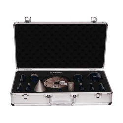 Zestaw VITALE HYBRID otwornice 6,8,10,12,20,25,35,45,68mm+adapter M14, CONO 2-50, RULLO25, MICO125 w walizce FERRATi