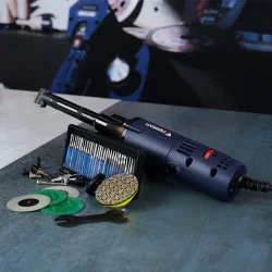 Mini szlifierka FIXY 3w1 550W cięcie wiercenie + akcesoria Ferrati