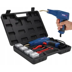 Zgrzewarka do plastiku 50W zestaw 500st. 400 zszywek DED7528 DEDRA