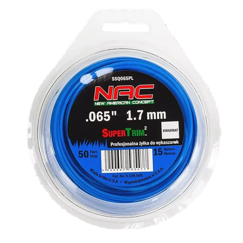 Żyłka tnąca gwiazdka 1,7mm/15mb CY065PL NAC