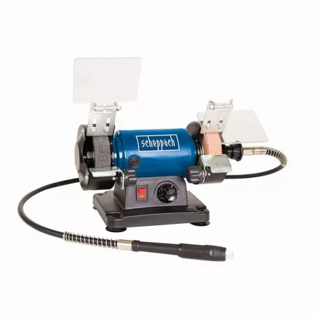 Szlifierko-polerka HG35 /103-częściowa walizka z osprzętem/  Scheppach