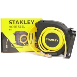 Wąż przedłużacz PU 6,5x10 (9m), szybkozłącza STANL