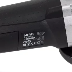 SZLIFIERKA KĄTOWA z reg prędkości ,1200W, tarcza 125 mm NAC