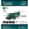 Szlifierka akumulatorowa 18V VSK811 \ body\ VANDER bezszczotkowa