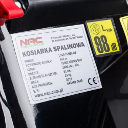 Kosiarka spalinowa z napędem 50cm, B&S 6,5KM , kosz 60l LS50-750EX-HS NAC *