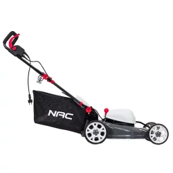 Kosiarka elektryczna 1800W, INDUKCYJNY, 46cm, stalowa, kosz 45l LE18-46-SI-G Nac