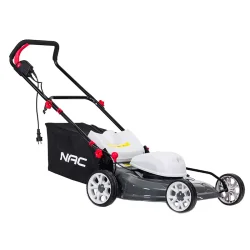 Kosiarka elektryczna 1800W, INDUKCYJNY, 46cm, stalowa, kosz 45l LE18-46-SI-G Nac