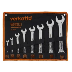 KOMPLET KLUCZY DWUSTRONNYCH PŁASKICH 8szt