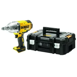 Klucz udarowy/zakrętarka udarowa 1/2" kwadrat z pierścieniem 135/400/950Nm 18V XR DCF899 (wersja0,karton) DeWALT