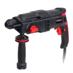 MŁOT UDAROWY SDS+ 800W, obr 0-850 min, funkcja kucia, walizka-uchwyt wiertarski, dłuta i wiertła SDS+ NAC