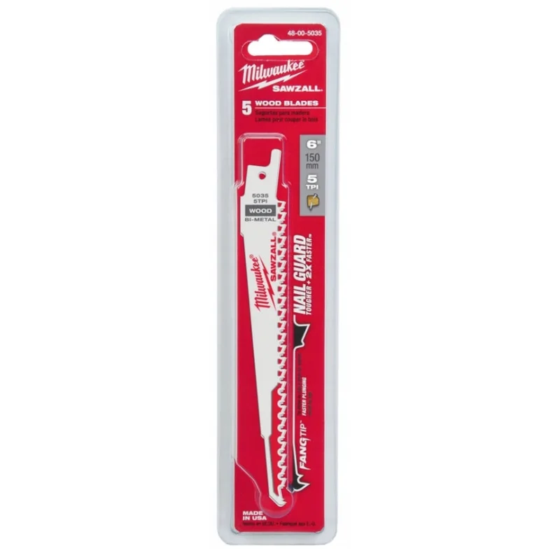 Brzeszczoty 150/4,2 mm Bimetal, Co (5 szt.) Milwau