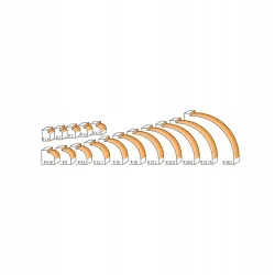 Frez zaokrąglający / 738.167.11 CMT