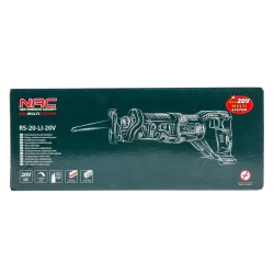 Piła szablasta akumulatorowa 20v RS-20-LI-20V NAC