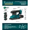 Szlifierka oscylacyjna prostokątna 18V VSO847 \ body\ VANDER