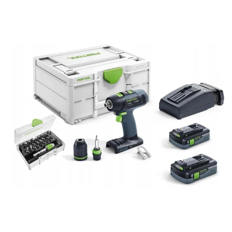 Wiertarko-wkrętarka Festool T 18+3 HPC 4,0 IPlus