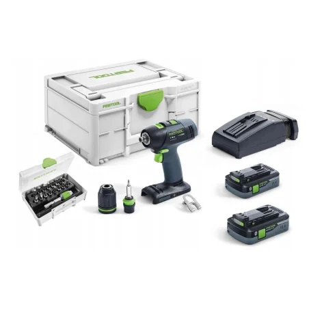Wiertarko-wkrętarka Festool T 18+3 HPC 4,0 IPlus