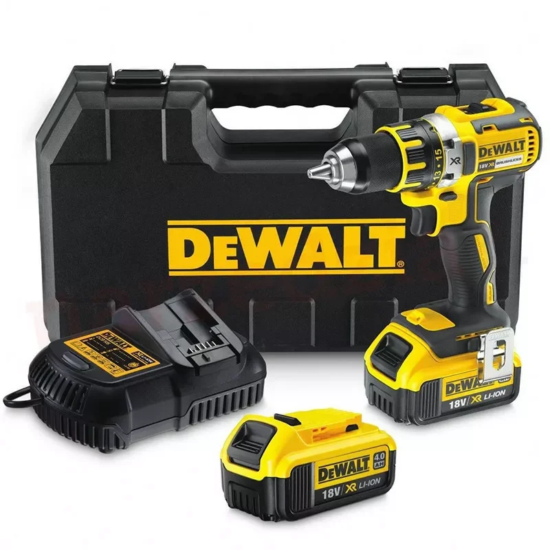 Wiertarko-wkrętarka BL 18V 2x4,0Ah, kufer DCD790M2-QW DeWALT