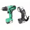 WIER-WKRĘTARKA AKU. 10,8V, 2 x AKU. 1,5Ah Li-ion, 36Nm, 1,0 kg, + LATARKA UB10DL HIKOKI