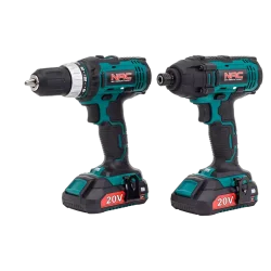 Zestaw wiertarko-wkrętarka+zakrętarka 20V CDB-LI-20V+ID-LI-20V NAC