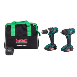 Zestaw wiertarko-wkrętarka+zakrętarka 20V CDB-LI-20V+ID-LI-20V NAC