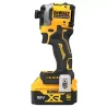 Klucz udarowy/zakrętarka udarowa 1/4" 206Nm 18V XR 2x5Ah z silnikiem bezszczotkowym TSTAK DCF850P2T DeWALT