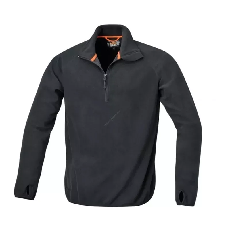 BLUZA POLAROWA LEKKA CZARNA 7635N ROZM. XXL BETA