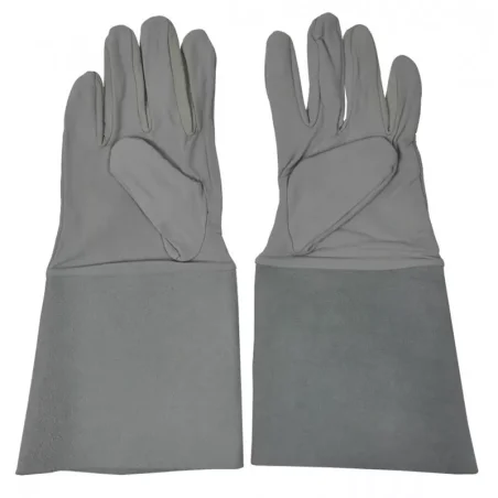 Rękawice licowe miękkie TIG DŁUGIE JASNE