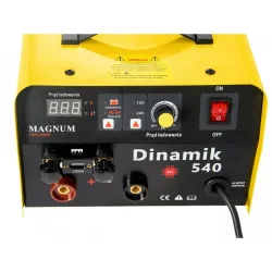 Prostownik z rozruchem inwerterowy ŁR INV-540 DINAMIK 540 MAGNUM ŻÓŁTY
