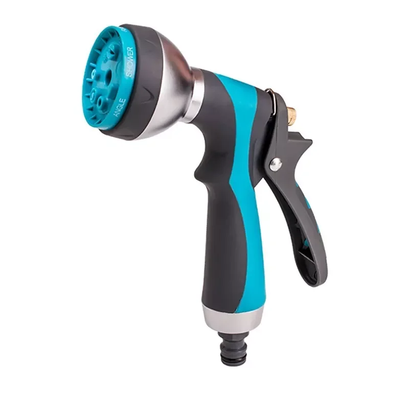 Zraszacz pistoletowy 7-funkcyjny, aluminum JUFISTO