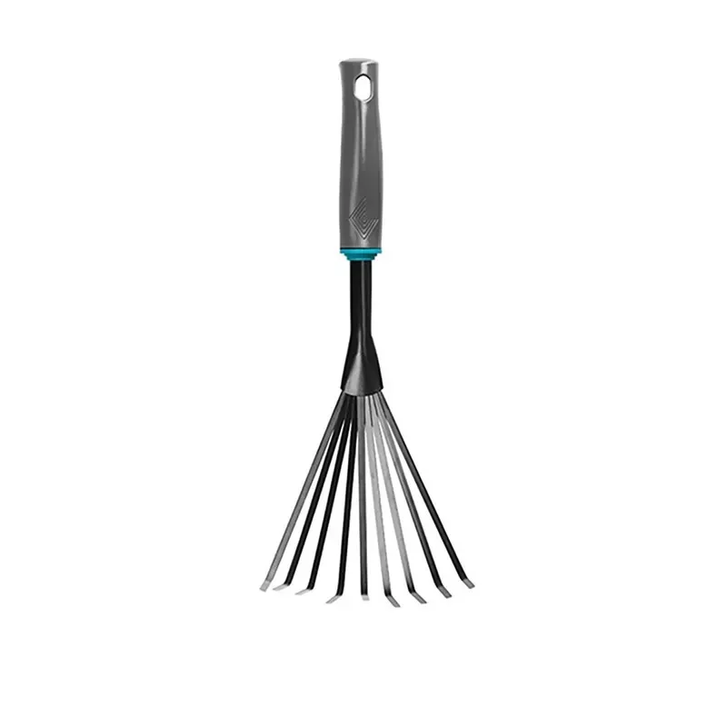 Dziewięciozębne małe grabie do trawy JUFISTO