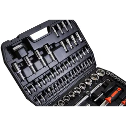 ZESTAW KLUCZY NASADOWYCH 1/2, 1/4 94szt. REXXER