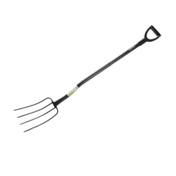 Widły gospodarcze 4-zębne z metalowym trzonkiem „DP”