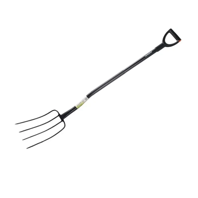 Widły gospodarcze 4-zębne z metalowym trzonkiem „DP”