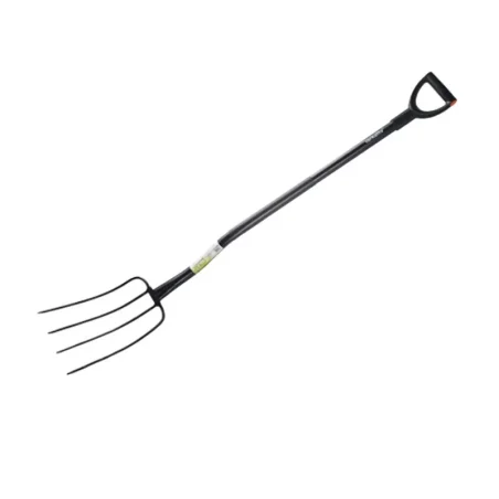 Widły gospodarcze 4-zębne z metalowym trzonkiem „DP”