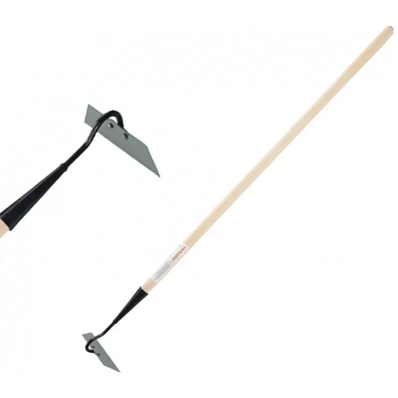 Haczka jednoramienna 120mm z drewnianym trzonkiem prostym VR-7460 VERKATTO