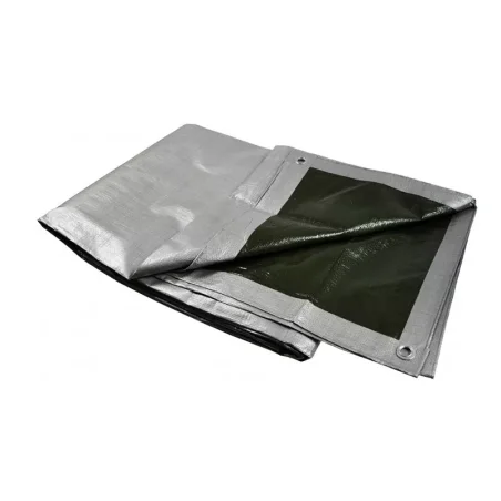 Plandeka SREBRNA z PE -8 x 12 m 130g AGR-J.