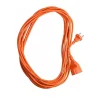 Przedłużacz ogrodowy pomarańczowy, długość 40m, 2x1mm2, 10A, przewód w izolacji PVC, 1 gniazdo bez uziemienia, OMY