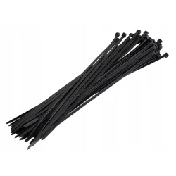 Opaski zaciskowe białe (op.100szt) 2,5x100mm Verka