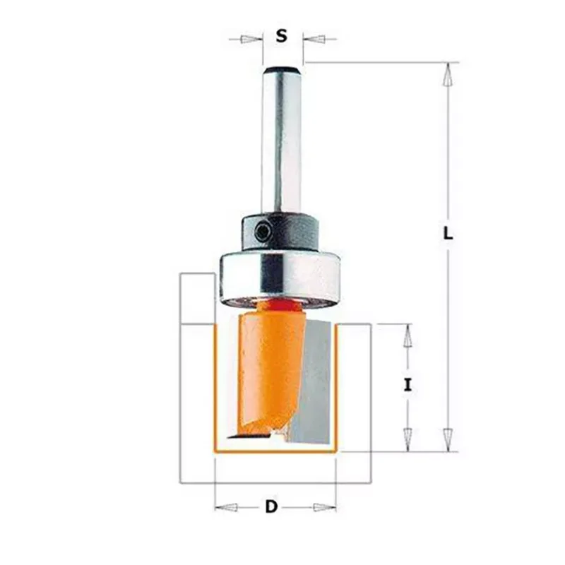 911.160.11B Frez HM D16  I20 S8 + górne łożysko