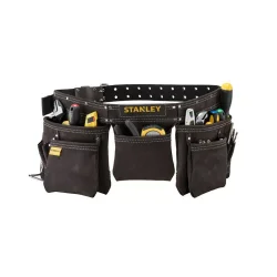 Pas monterski 3 kieszenie skórzany STST1-80113 STANLEY