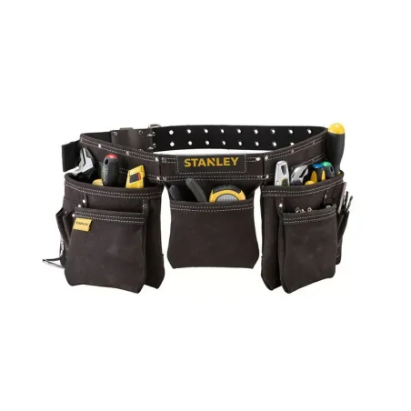 Pas monterski 3 kieszenie skórzany STST1-80113 STANLEY