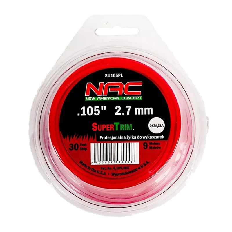 Żyłka tnąca gwiazdka 2,7mm/9mb CY105PL NAC