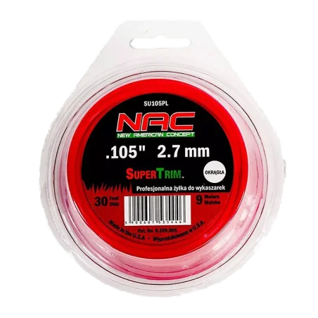 Żyłka tnąca gwiazdka 2,7mm/9mb CY105PL NAC