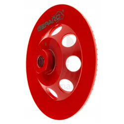 Tarcza tarnik diamentowy płaski 125mm M14 czerwony