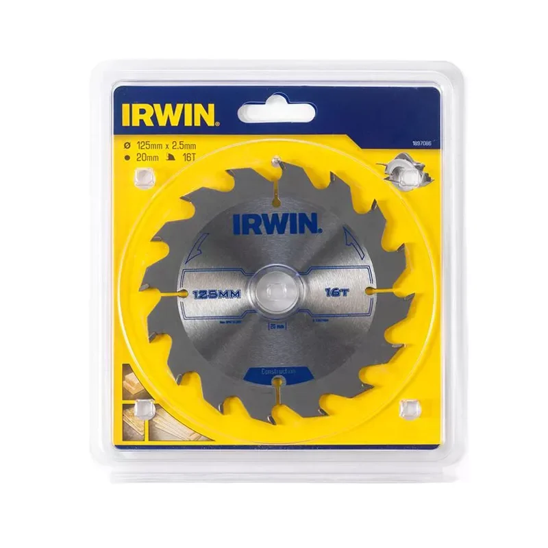 Piła tarczowa do drewna OPP IR 125mm/16T IRWIN