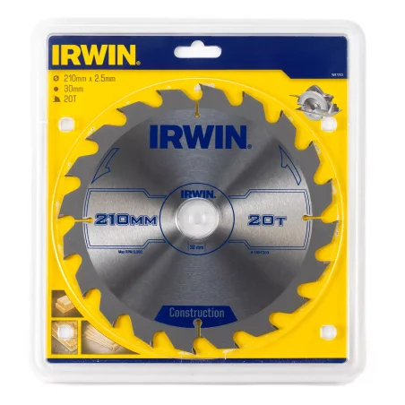 Piła tarczowa do drewna OPP IR 210mm/20T IRWIN