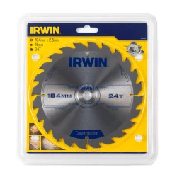Piła tarczowa do drewna WOOD OPP IR 184mm/24Tx16mm IRWIN