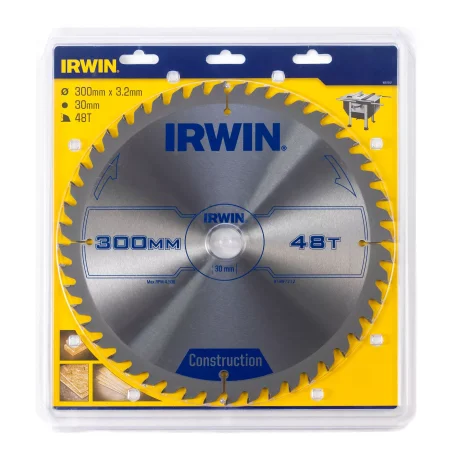 Piła tarczowa do drewna OPP IR 300mm/48T IRWIN
