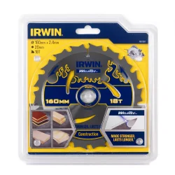 Piła tarczowa WELDTEC do pilarek ręcznych 160mm/18T IRWIN